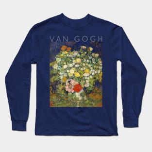 Van Gogh - Bouquet Of Flowers In A Vase Long Sleeve T-Shirt